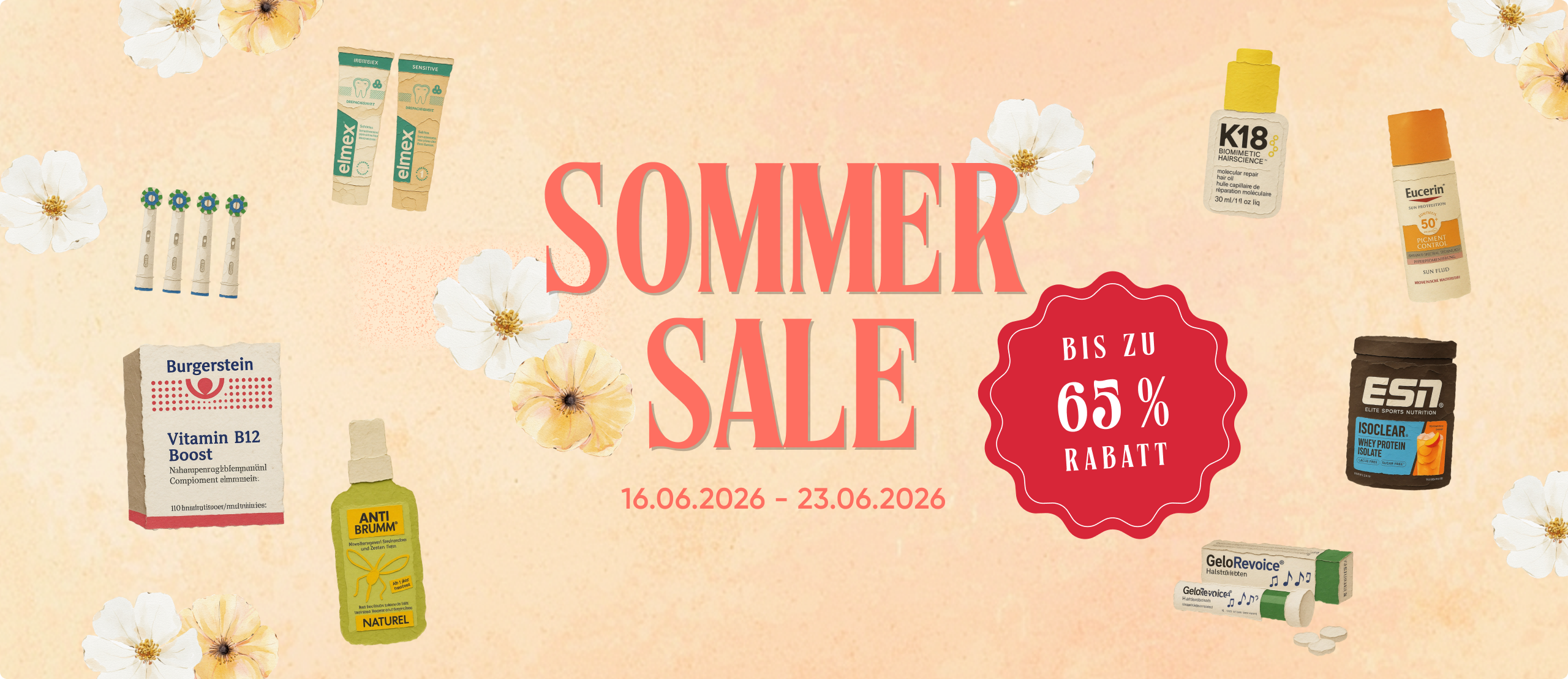SOMMER SALE 16.06.2026 - 23.06.2026 JETZT ENTDECKEN