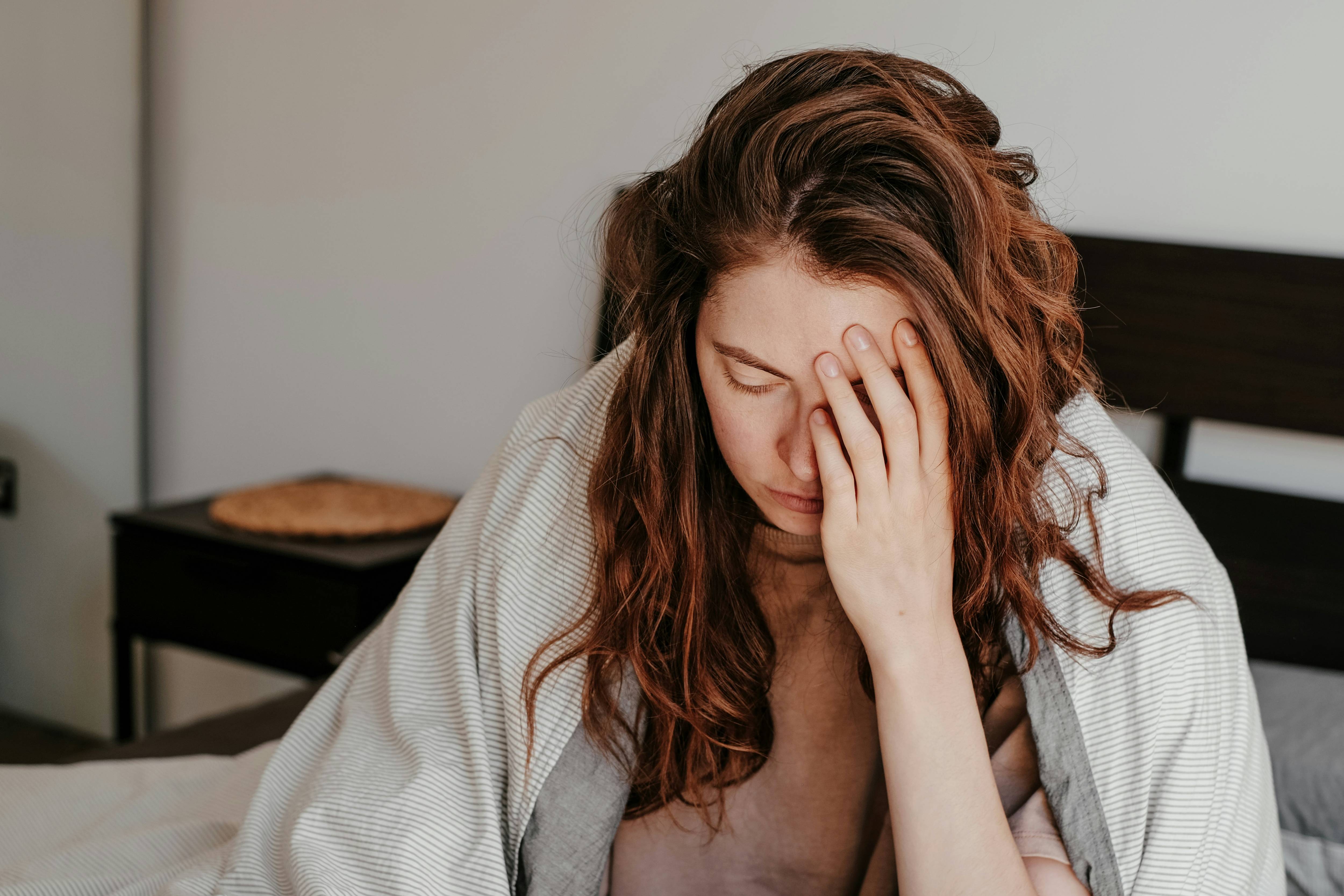Woman in stress